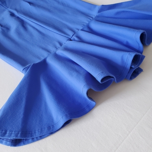 Bebe Flounce Bottom Midi Skirt - Picture 11 of 11